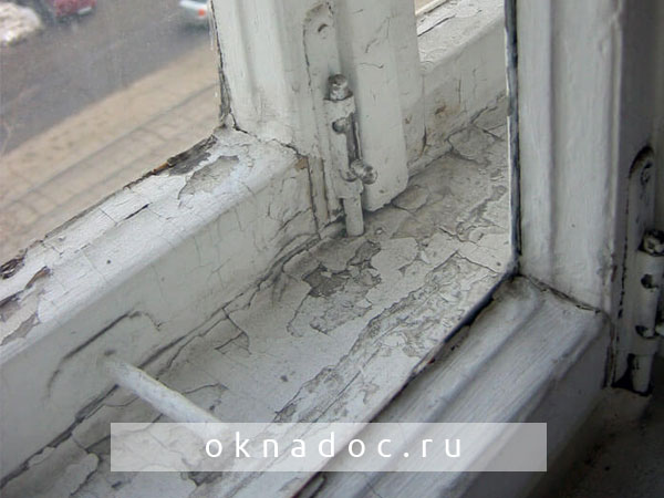 сталинское окно до косметического ремонта