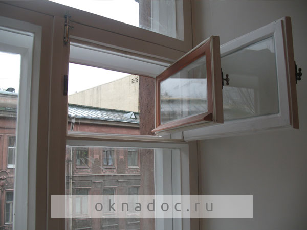 сталинское окно после косметического ремонта